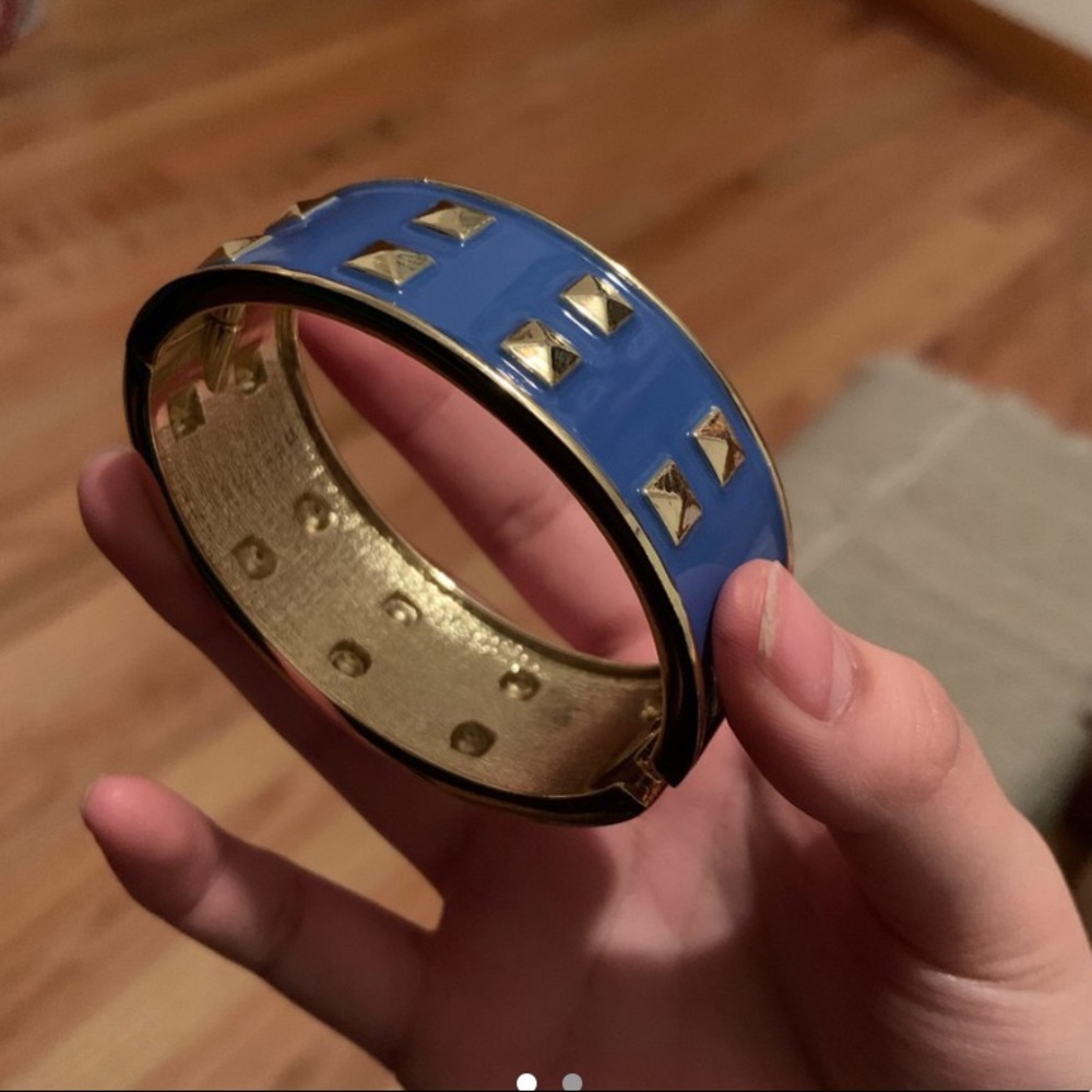 Blue and Gold snap bracelet 💙💛✨